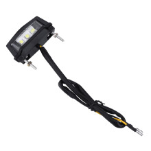 Motorcycle LED License Plate Light Waterproof Energy Saving Easy Install Tail Lamp for Motorbike