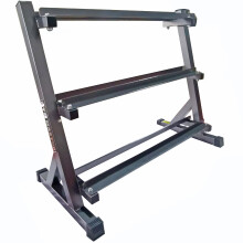 (Rack Only) GYM MASTER Hex Dumbbell Set with 3 Tier Hex Dumbbell Rack - 292KG Hex Weights