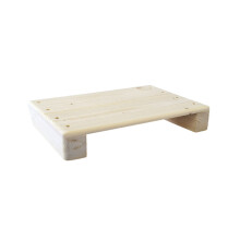 NonSlip Foot Rest Solid Wood Footstool Multifunctional Step Stool For Home Use Shoe Stool Style A