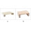 NonSlip Foot Rest Solid Wood Footstool Multifunctional Step Stool For Home Use Shoe Stool Style A 2