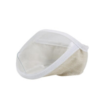 Cat Muzzle Breathable Transparent AntiLicking Mouth Cover Grooming And Nail Trimming Polyester Head Protector For Cats