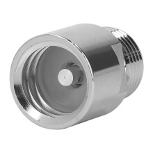 Edelstahl-Sodatankadapter TR21‑4 weiblich auf CGA320 männlich
