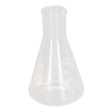 Beute Erlenmeyer a bocca stretta, in vetro borosilicato, graduate per una misurazione precisa del volume, bordo rinforzato per una maggiore durata,