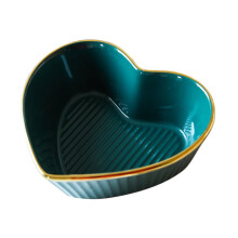 Heart Shape Ceramic Bowl Nordic Style Lightweight Yogurt And Fruit Bowl For Home Hotel Restaurant Picnic Tableware
