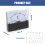 DH-670 Accuracy  30V Analog Panel Meter Voltmeter 7