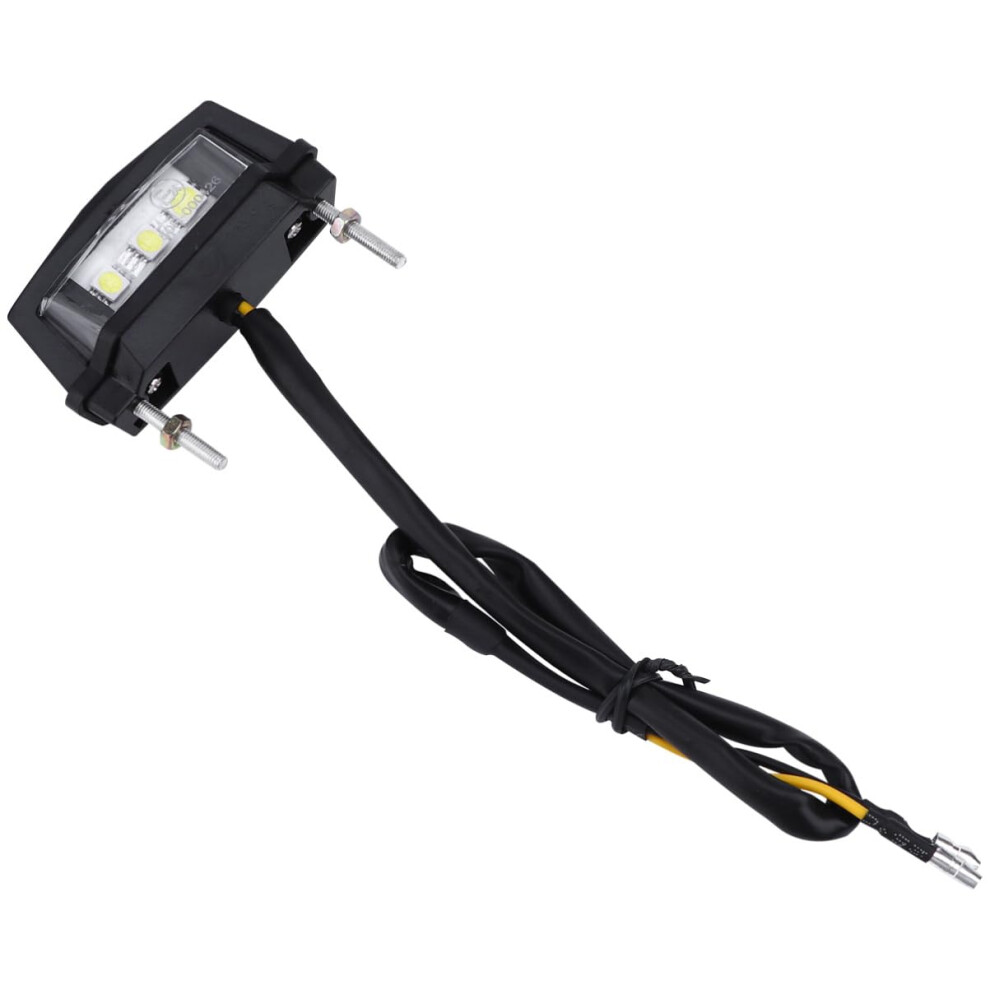 Motorcycle Led License Plate Waterproof Energy Saving Easy Install Long Lifespan Ref: 4518 Light 9199774958110