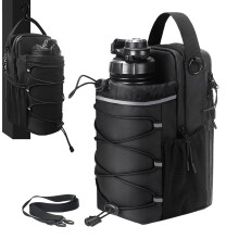 Magnetic Gym Bag For Keys And Phone, LeakProof, Adjustable Strap Pouch, Portable Outdoor Travel Cycling Workout
