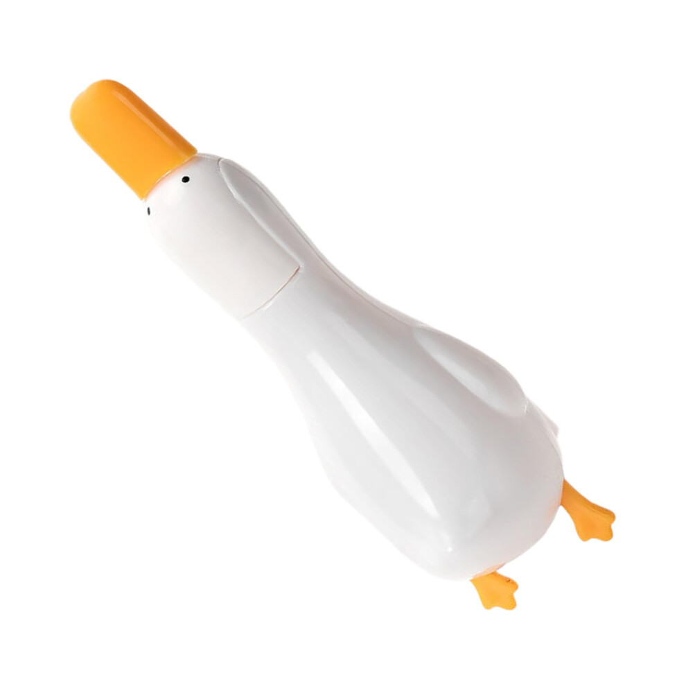 Hair Catcher Tool Lovely Duck Sink Tweezers Multi-Purpose Cleaning Device For Bathroom And Kitchen Drains White 9199774958134