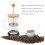 600ml hitzebeständiger Borsilikat-KaffeekPress mit Bambusdeckel 13