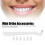 Mini- orthodentisches Formsets mit Griff – 6 Gummizahnformer 5