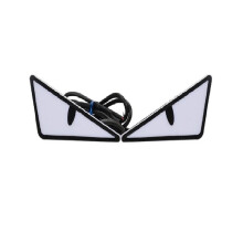 Motorcycle LED Demon Eyes Lights 12V with Mini Projector Lens and White License Plate Light