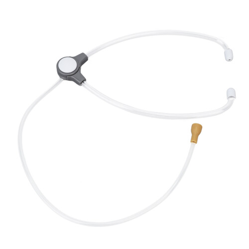 Transparent PP Dual Head Stethoscope for Diagnostic Listening 1