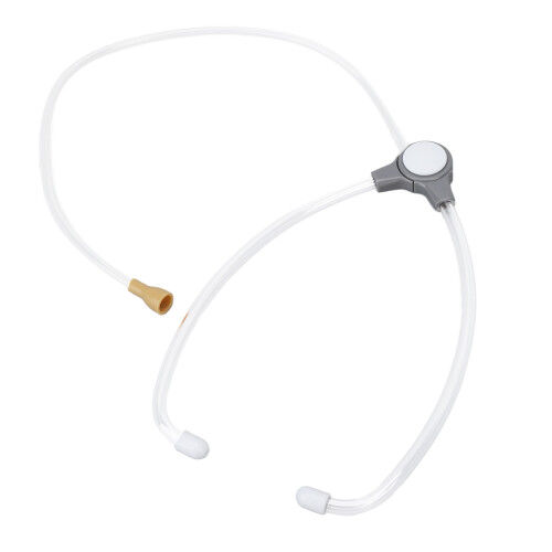 Transparent PP Dual Head Stethoscope for Diagnostic Listening 2