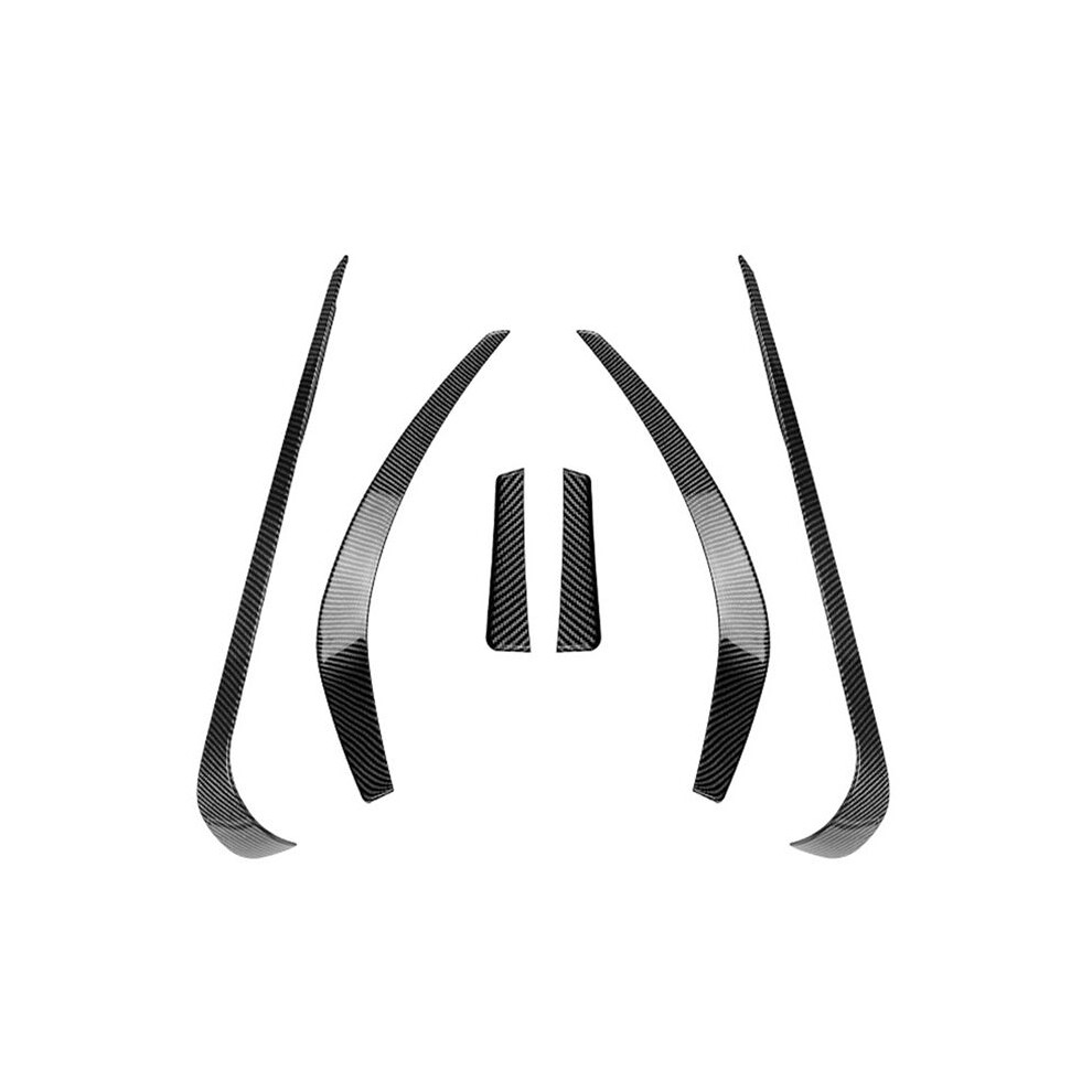 For Cla Class C117 Amg 2013-2015 Front Bumper Lip Splitter Spoiler Diffuser Cover Trim Carbon Fiber 6032228302356