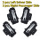 4 Pcs Chrome Inside Door Handle Left or Right for  Caliber 2007 - 2012,  Compass 1.8L 2.0L 2.4L 7