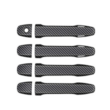 Car Door Outside Pull Handle Trim Cover for  Forester 2025 Exterior Handle Trim Sticker Carbon Fiber