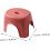 Small Plastic Stool with Nonslip Stable Design for Bathroom, Stackable Kids Step Stool 2