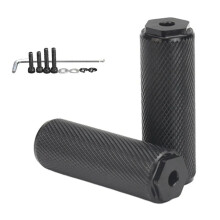 Mounting foot post for rear pedal of mountain bike folding bicycle rear pedal black