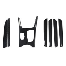 Gear Shift Knob Panel Cover Trim Door Panel Set Cover Trim for  X3 F25 X4 F26 2011-2017 RHD