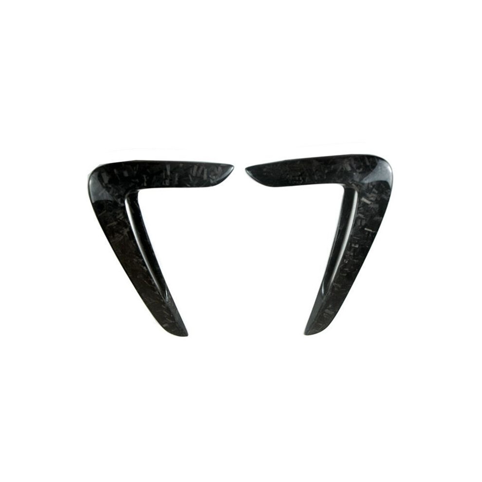 1Pair Real Carbon Fiber Side Trim For 4-Series F32 F33 F36 2014-2020 Body Wing Air Flow Intake Grille Cover Light 6032750871702