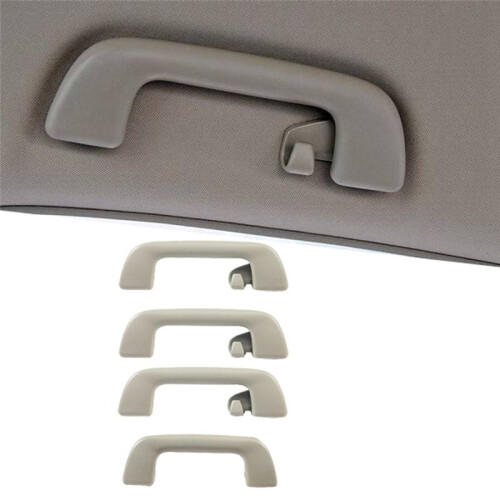 Car Inner Roof Armrest Ceiling Pull Handle with Hook 74610-52020 for   Yaris Prius 4Runner Light Grey 2