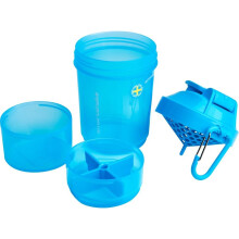 (One Size, Neon Blue) Smartshake Original2Go 600ml Shaker Bottle