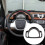 For -  Fortwo 09-15 Center Console Instrument Panel Frame Decorative Frame Carbon Fiber Texture Style 2