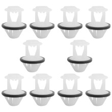10 Clips de Moldura para Faldón Lateral, Abrazadera Fija 0009917298 para ABC CLA CLS e GLA GLB