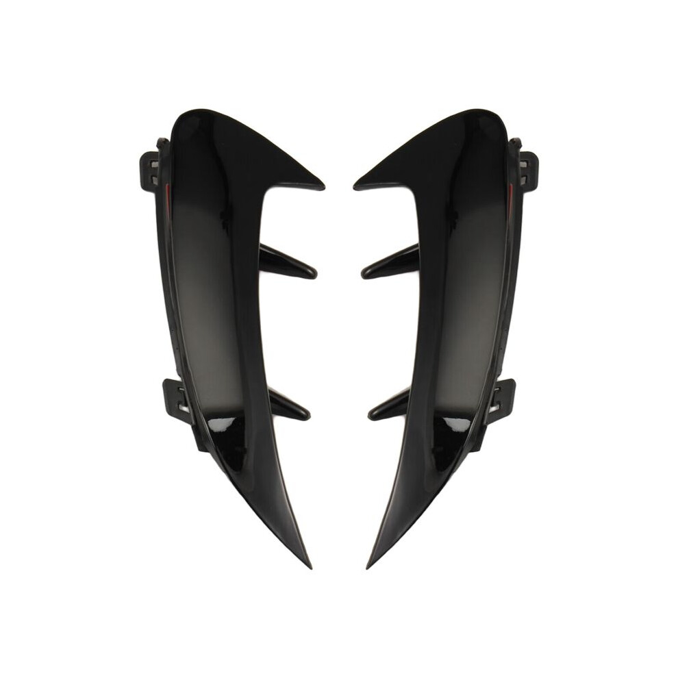Car Rear Bumper Splitter Spoiler Rear Fog Lamp Spoiler Cover Trim For - A-Class W177 2019+ Buckle Style 6031973693573