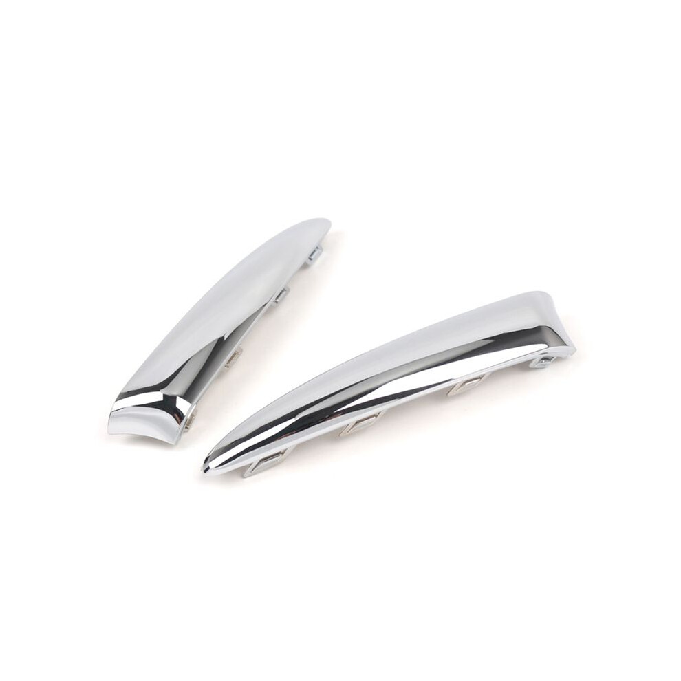 1Pair For 500 2016-2020 Front Bumper Side Chrome Trim 735642306 735642307 6033983844730