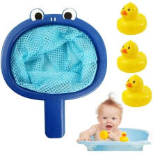 Badewannen-Angelspielzeug, Badespielzeug, 3 Enten, ABS, ab 24 Monaten, Unisex