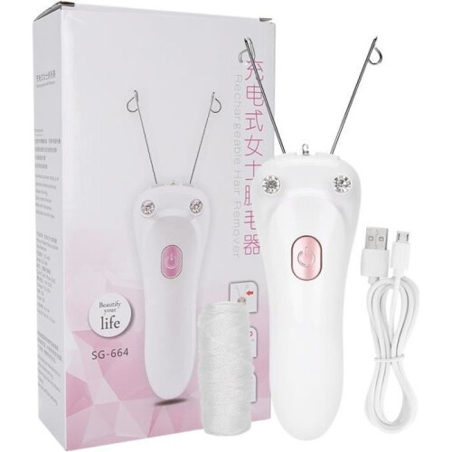 Threading Epilator Electric Threading Epilator USB Charging Cotton Thread Epilator