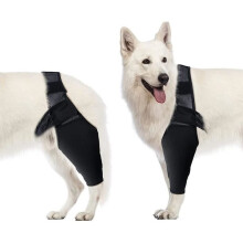Hunde-Kniebandage, verstellbare Haustier-Knieschützer, Hunde-Ellenbogenschutz für Ellenbogenschwielen, Druckstellen