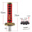 Universal for JDM Samurai Sword Shift Knob 200mm Samurai Knife Shift Knob with Adapter Red 6
