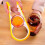 4-in-1-Multifunktions-Glasöffner, orange, ergonomisches, modernes Design, PP + TPR 4