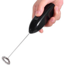 VINGVO Getränkerührer, Mini-Milchaufschäumer, für Küche, Getränke, Kaffee, Schäumer, elektrischer Schneebesen, Mixer, Rührer, Rührbesen