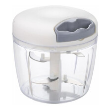 900 ml Mini-Handzerkleinerer mit 5 Edelstahlklingen, Zwiebel- und Gemüseschneider, manueller Fleischmixer, yd