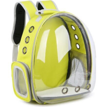 Ecent Reisdragerrugzak Geheel transparant met 180 zicht voor kat 6,5 kg, hond 5 kg