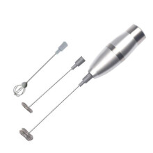 Milchaufschäumer – Shaker – Edelstahl – 19.000 U/min – AAA-Batterien – Eiermixer