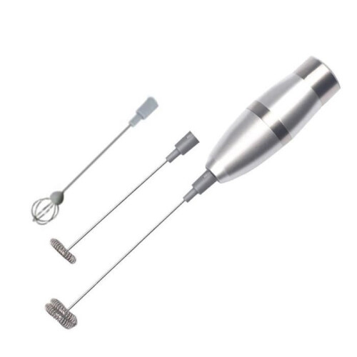 Milchaufschäumer – Shaker – Edelstahl – 19.000 U/min – AAA-Batterien – Eiermixer