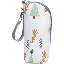 Geïsoleerde babyfleszak, thermische flessenzak, babyflessenwarmer, flessenhouder, draagtas
