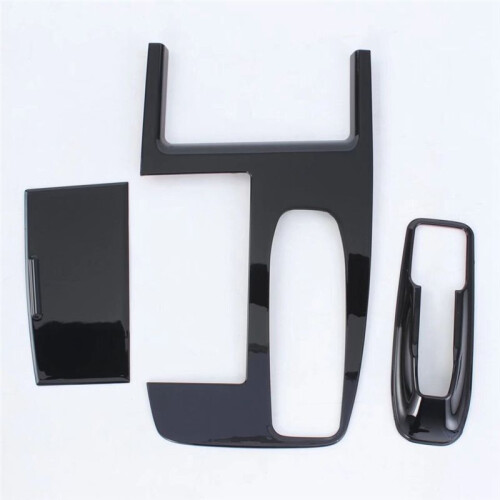Central Control Gear Shift Panel Cover Trim for  Alphard Vellfire 2024 Accessories Black RHD 1