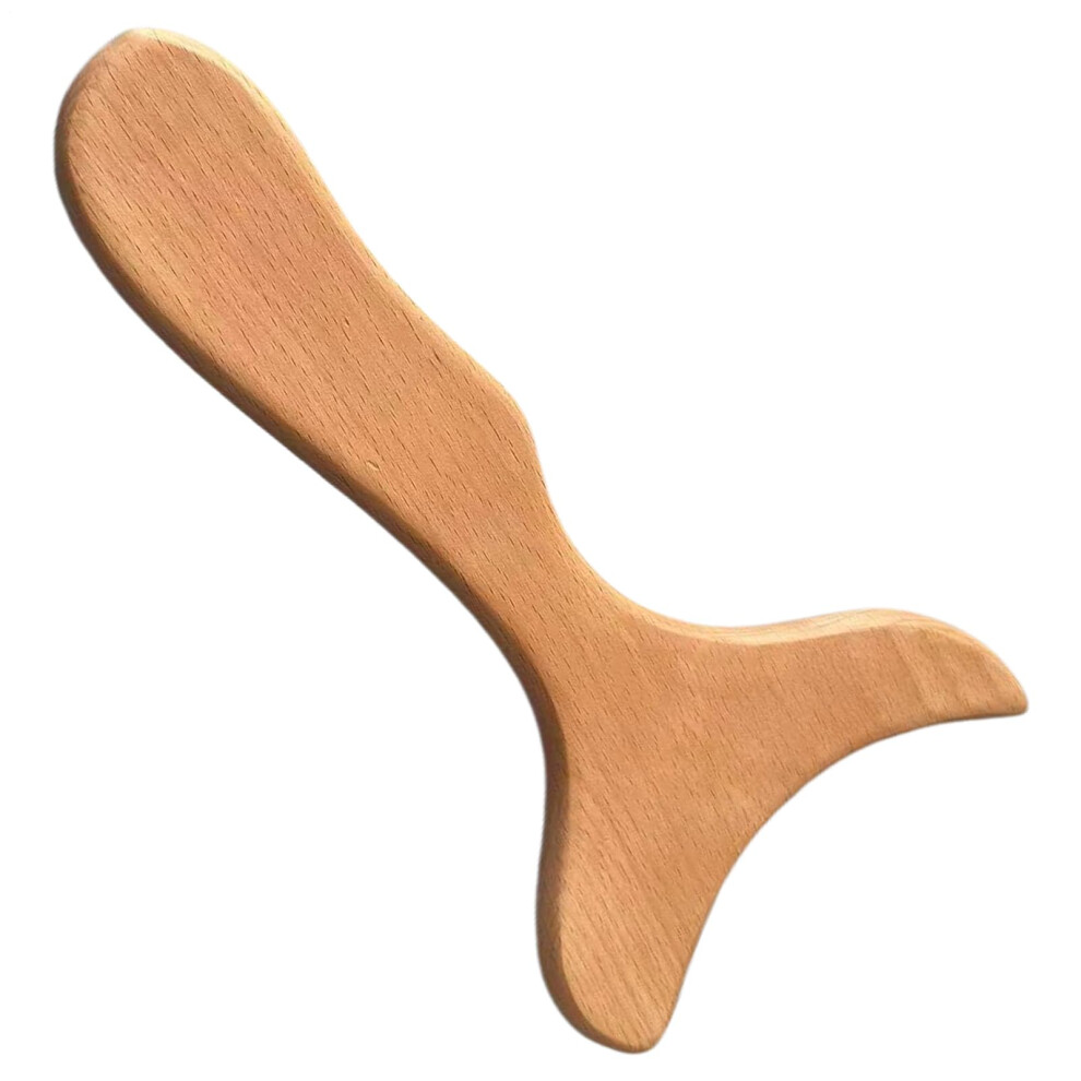 Wooden Face and Scalp Massager Tool with Brightening Firming Effect for Stress Relief and Wellness