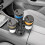 3 in 1 Multifunctional Car Drinks Holder Cup Holder Expander Adapter Rotating Adjustable Base Storage Rack Car Cup Mount 5