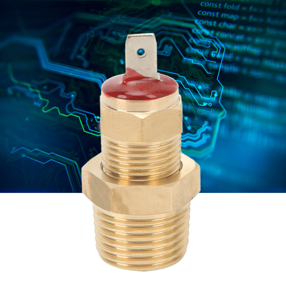 Electric Fan Thermostat Switch 175-185F 3/8Â18 Npt For Hvac & Automotive 9431375047092
