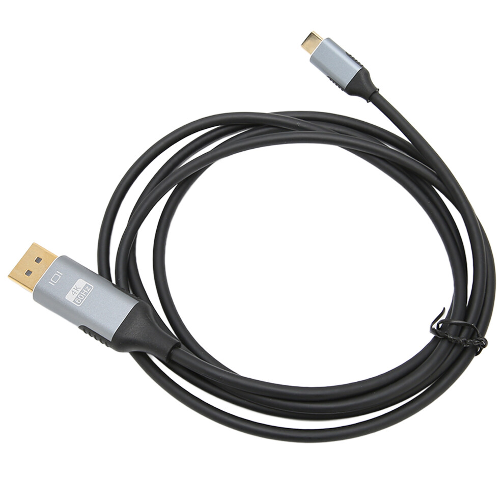 Type C To Displayport Adapter 4K 60Hz 10Gbps Usb C To Dp For Home Office 1.8M 5081375047253