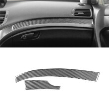 Für TSX 2009-2014 LHD Carbon Fiber Mittelkonsole Handschuhfach Verkleidung Streifen Innenausstattung