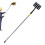 Adjustable Paint Shield Holder Extension Arm For Cardboard Guards, 360 Degree Rotating Bracket, Wall Ceiling Edging Tool 1