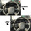 1 Set Car Console Dashboard Panel Decoration Modified Carbon Fiber for  A4L 2009-2012 LHD Only 3