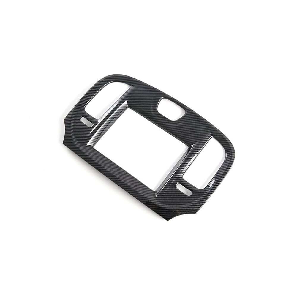 Central Control Navigation Panel Trim Cover For 300 300C 2015-2023 Carbon Fiber Interior Accessories 6031847989788
